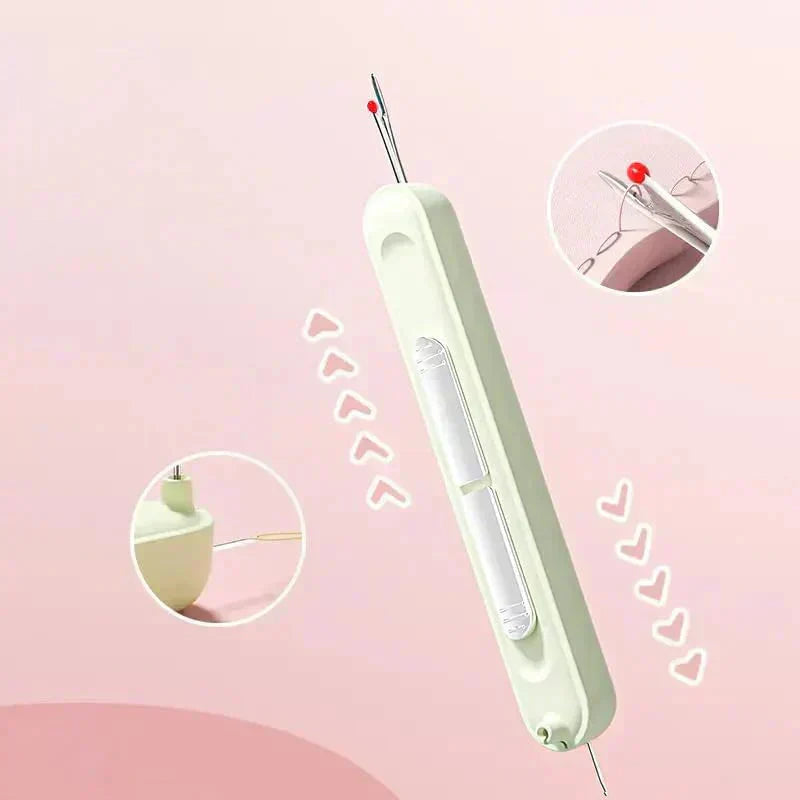 🎉2025 New Products Hot Sale✨2-in-1 Needle Threader & Seam Ripper Tool