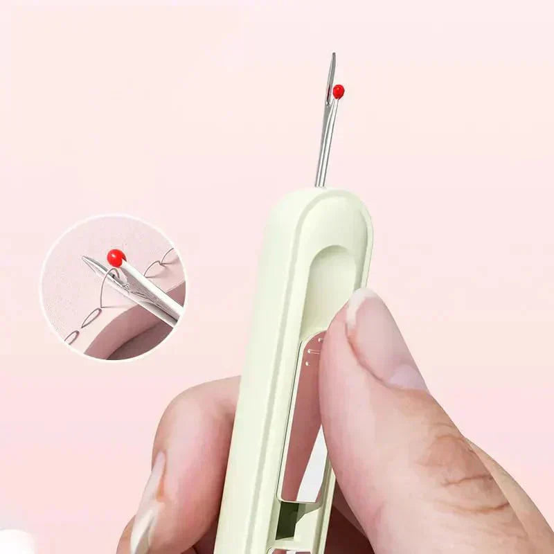 🎉2025 New Products Hot Sale✨2-in-1 Needle Threader & Seam Ripper Tool