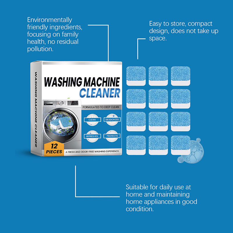 Washing Machine Deep Cleaning Descaler 12 Pack