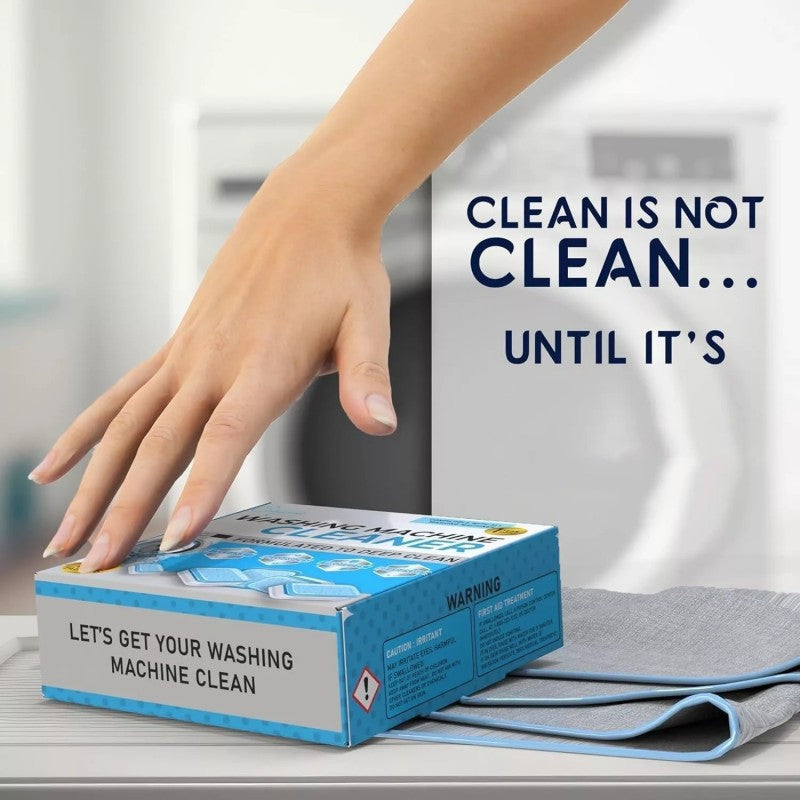 Washing Machine Deep Cleaning Descaler 12 Pack