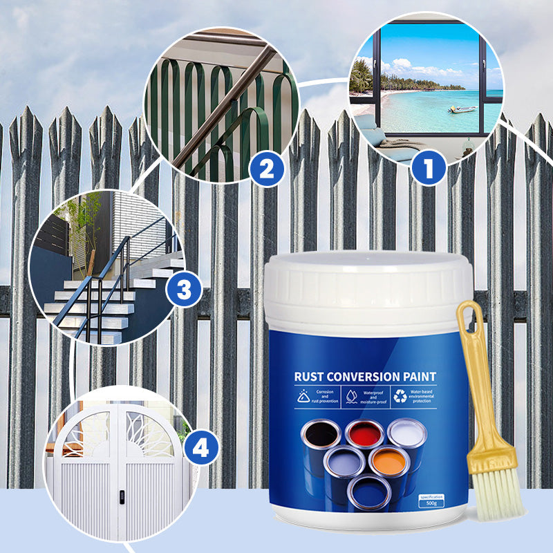 š„2025 New Year Hot saleš„Weatherproof Rust Converter Paint for Metal