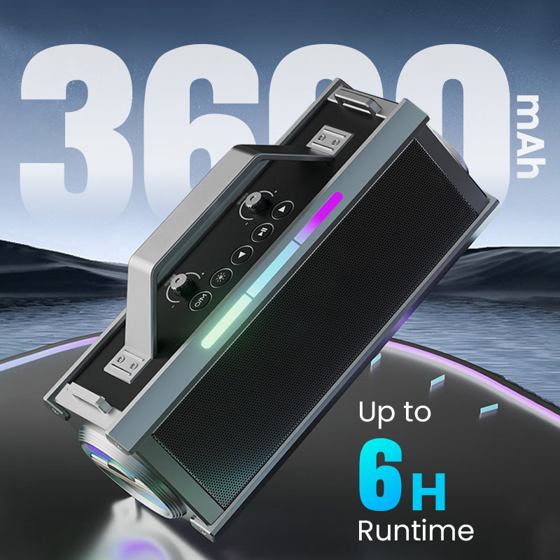 🔥2025 NEW SALES - 50% OFF🔥200W Bluetooth Karaoke Speaker with Wireless Microphone