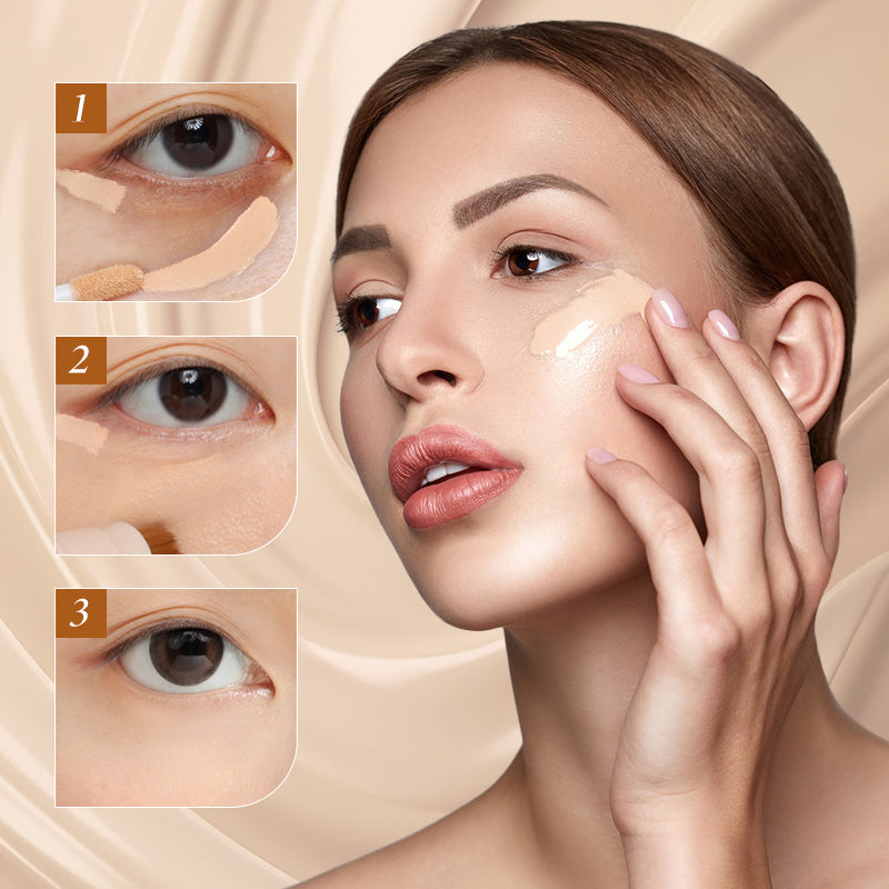 Long-Lasting SPF 41 Eye Concealer for Dark Circles