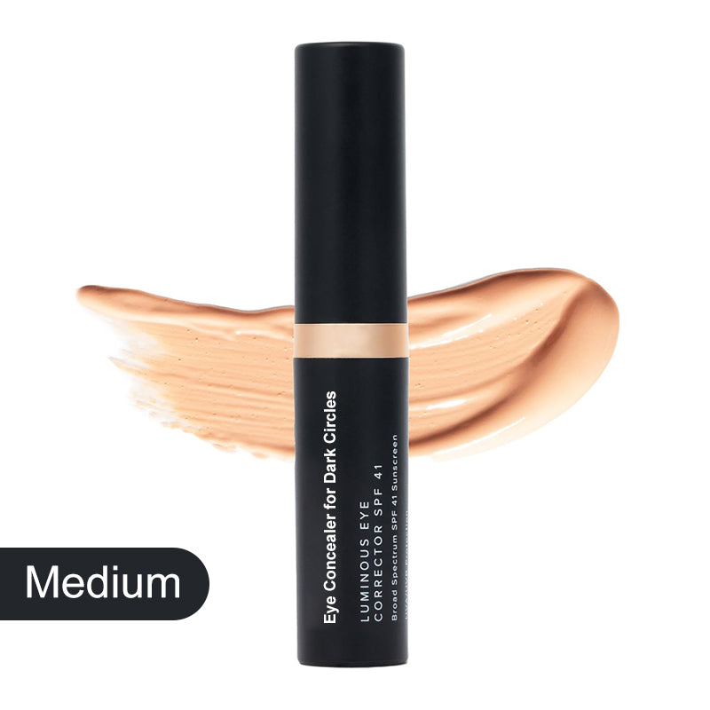 Long-Lasting SPF 41 Eye Concealer for Dark Circles