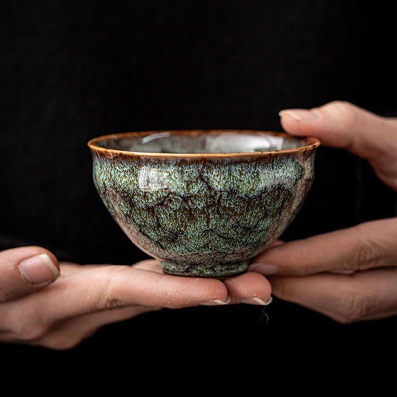 Traditional Ceramic Tea Cup Set