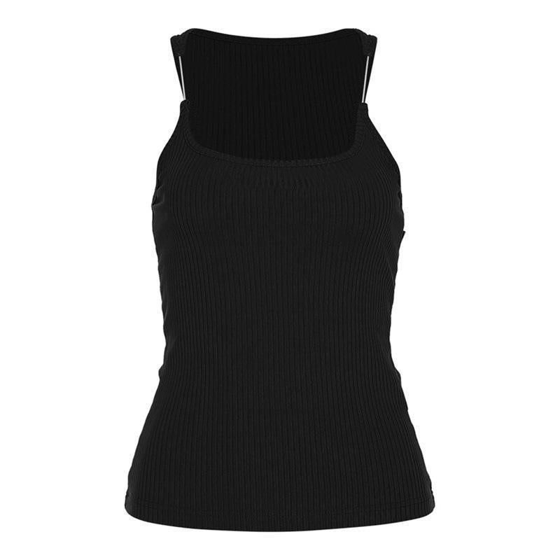 Women's Unique Invisible Strap Slim Fit Tank Top
