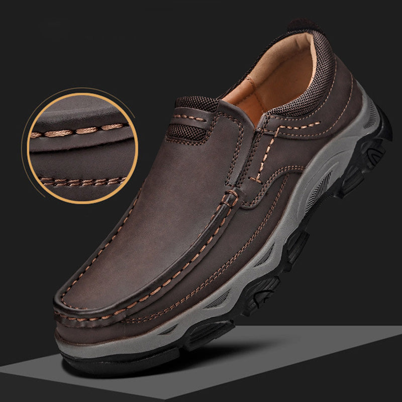 Men's Casual Trendy Slip-On PU Leather Loafers