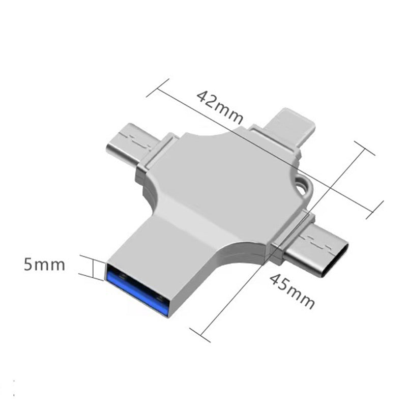 💜 LAST DAY PROMOTION - 50%OFF💜4-in-1 Multi-Interface Photo Backup Stick Set