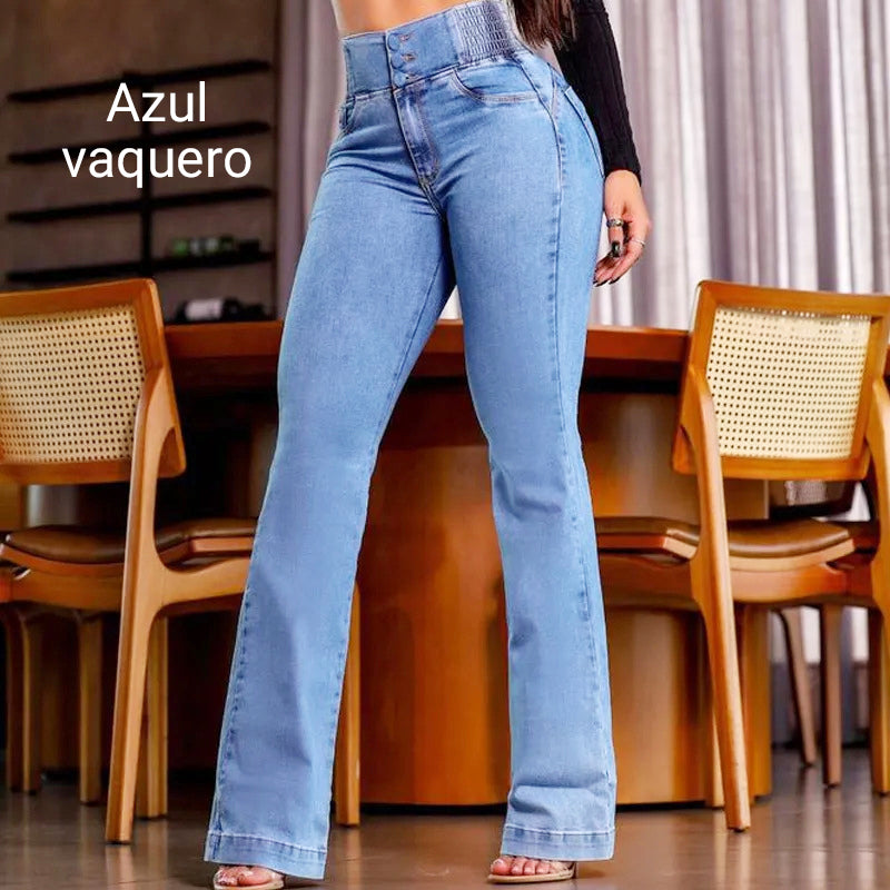 💖TOP DEAL💖Stretch flare jeans with a high waist