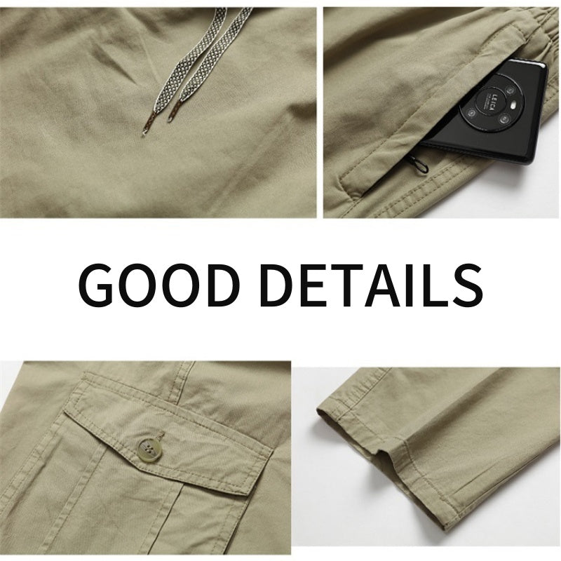 💖HOT SALE 75% OFF👖Multi-Pocket Durable Ultra Comfort Loose Fit Pants