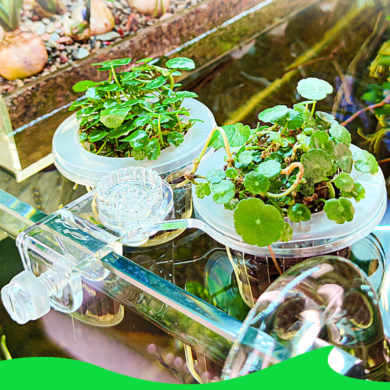 Multi-use Plant Hydroponic Transparent Clamp Basket