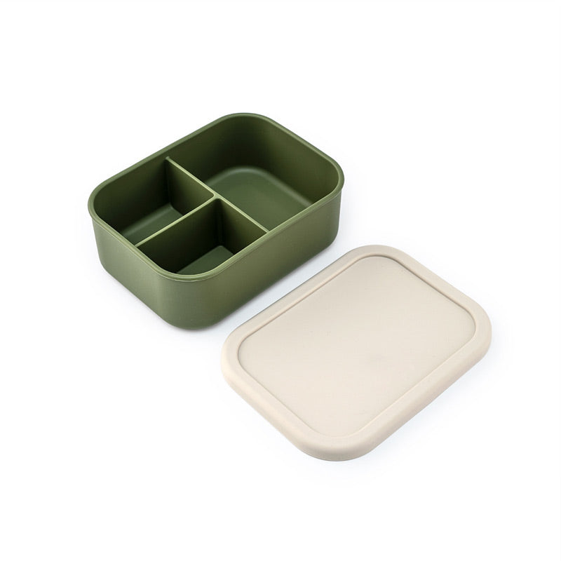 🍚Microwave-Safe Compartmentalized Silicone Lunch Box