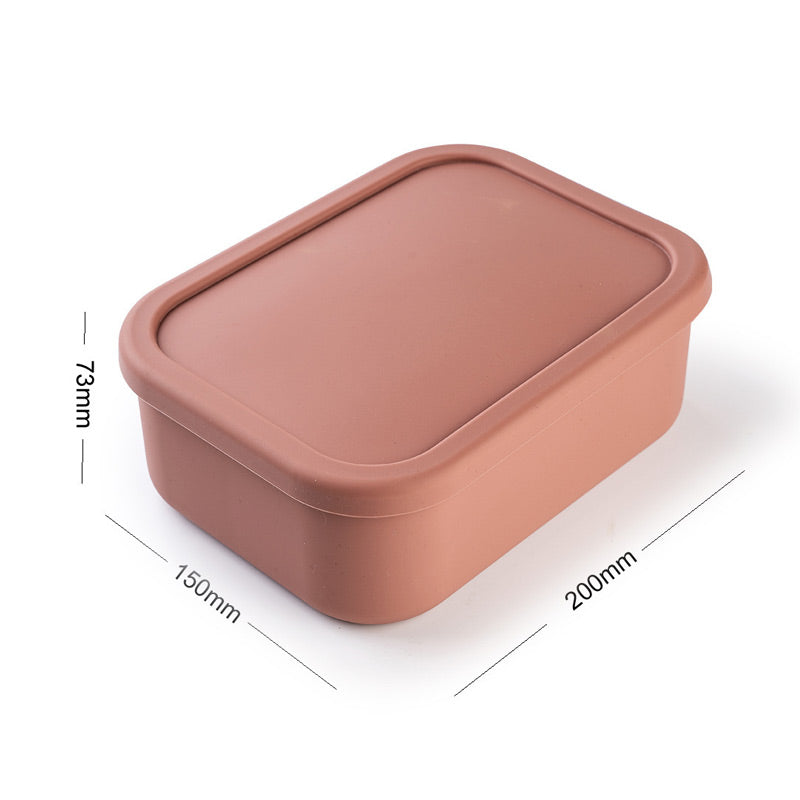🍚Microwave-Safe Compartmentalized Silicone Lunch Box