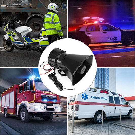 📢Limited Time Half Price-100W Alarm Horn Siren Shouting Speaker