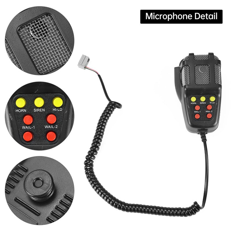 📢Limited Time Half Price-100W Alarm Horn Siren Shouting Speaker