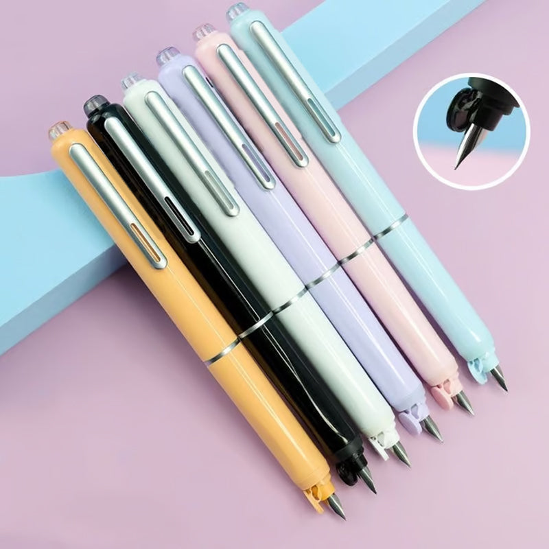 🎁 Best gift idea-Upgrade your writing!🔥Retractable Fountain Pen