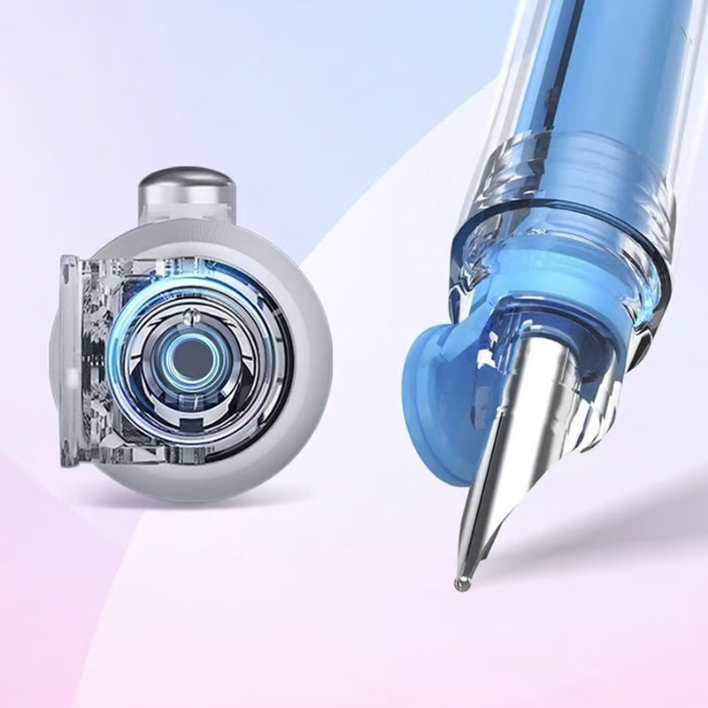 🎁 Best gift idea-Upgrade your writing!🔥Retractable Fountain Pen