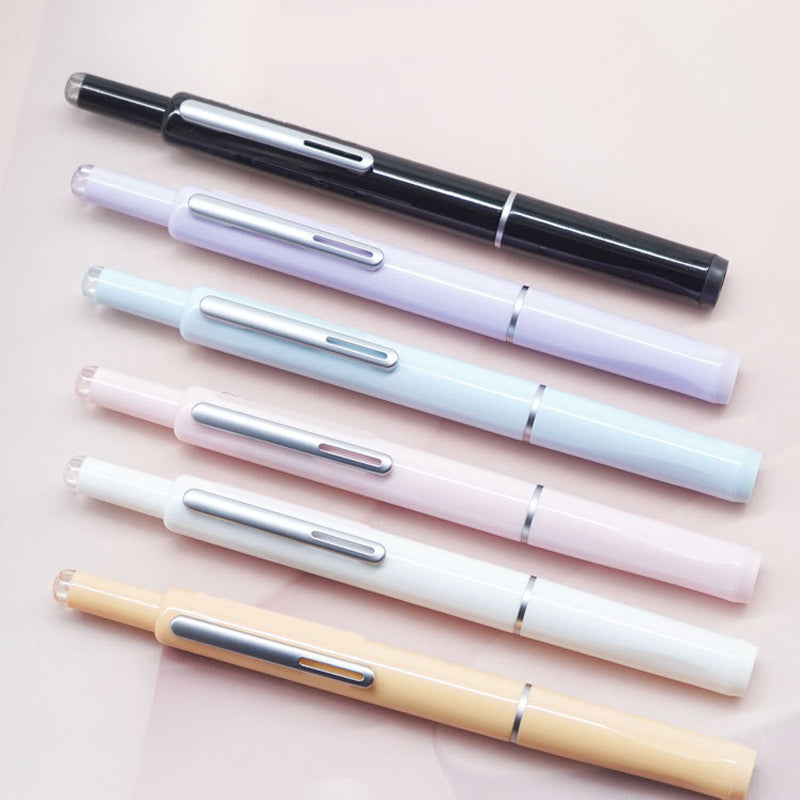 🎁 Best gift idea-Upgrade your writing!🔥Retractable Fountain Pen