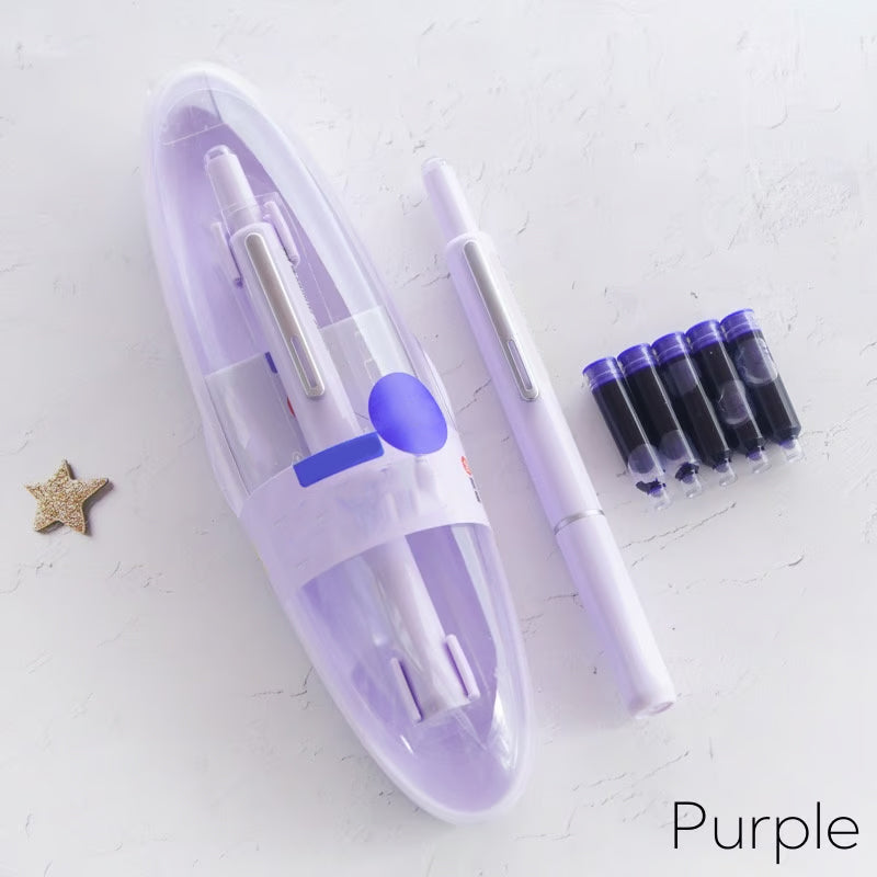 🎁 Best gift idea-Upgrade your writing!🔥Retractable Fountain Pen