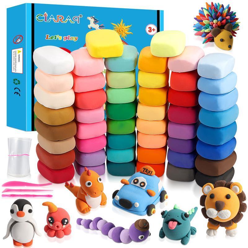 🎁 LAST DAY PROMOTION - 50%OFF🎁12/24/36/48 Color Air Dry Clay Set
