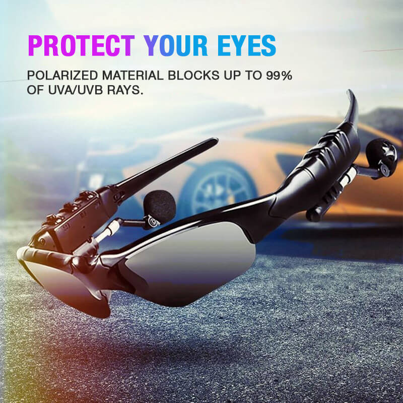 Smart Bluetooth Sunglasses Stereo Handsfree Headset