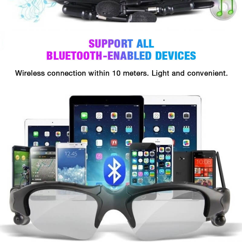 Smart Bluetooth Sunglasses Stereo Handsfree Headset
