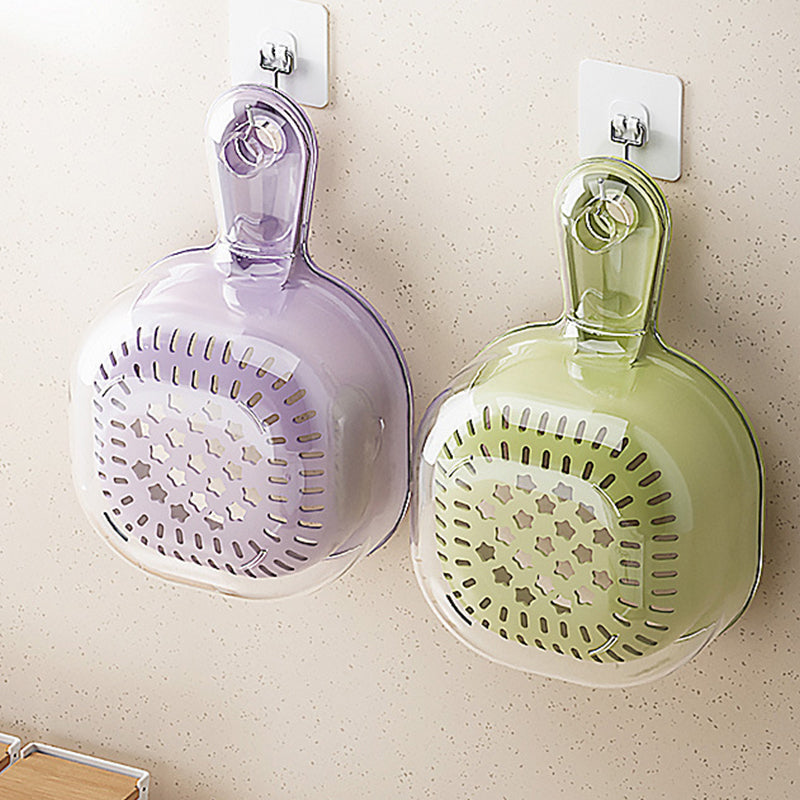 Multi-function Handheld Dual-Layer Draining Basket