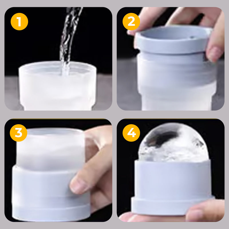 🔥Summer Promotion 50% Off❄️Portable Silicone Ice Ball Maker