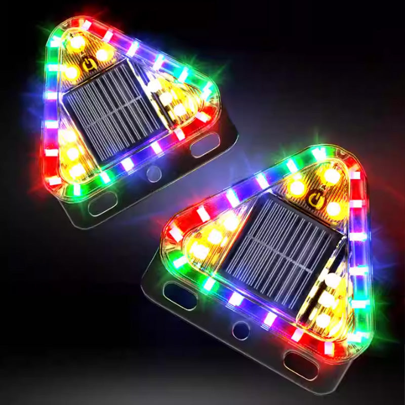 Waterproof Solar-Powered Truck Tail Warning Light(50% OFF)