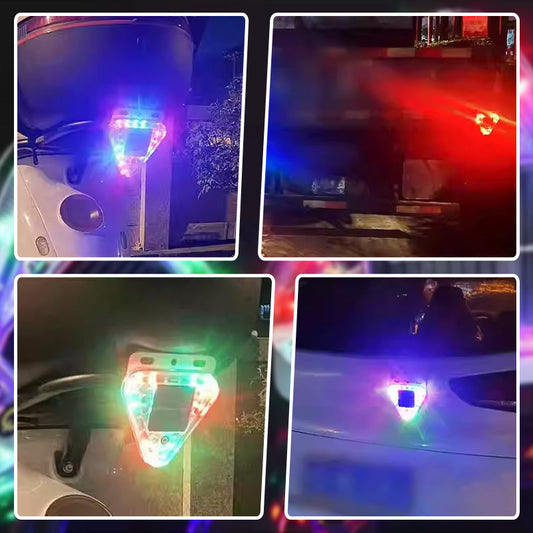 Waterproof Solar-Powered Truck Tail Warning Light(50% OFF)