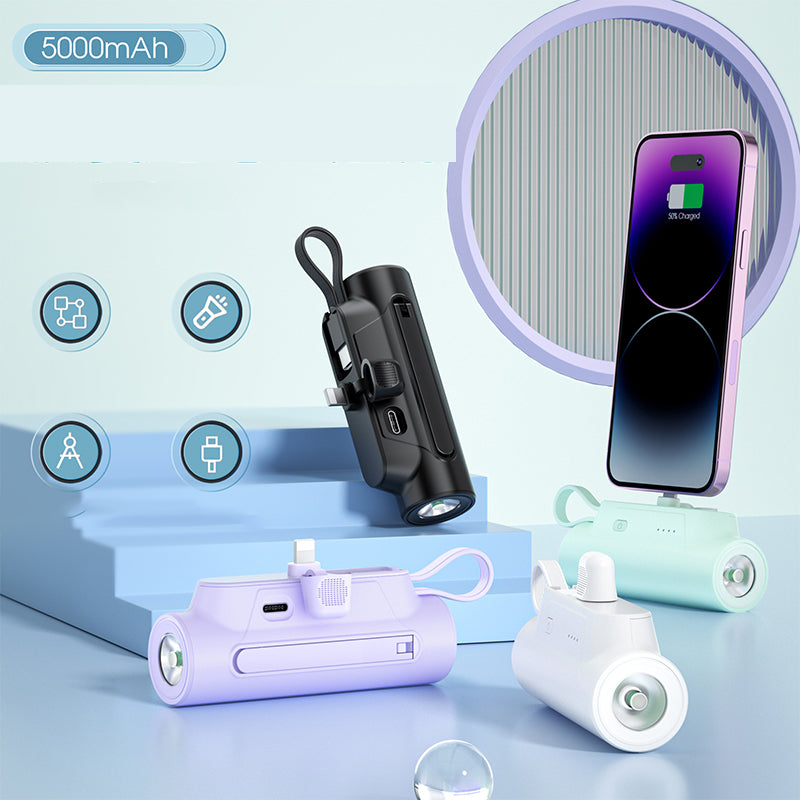 🔥 Sale For 50% OFF🔥🔋⚡Multi-Function Portable Charger With Cable🔦✨