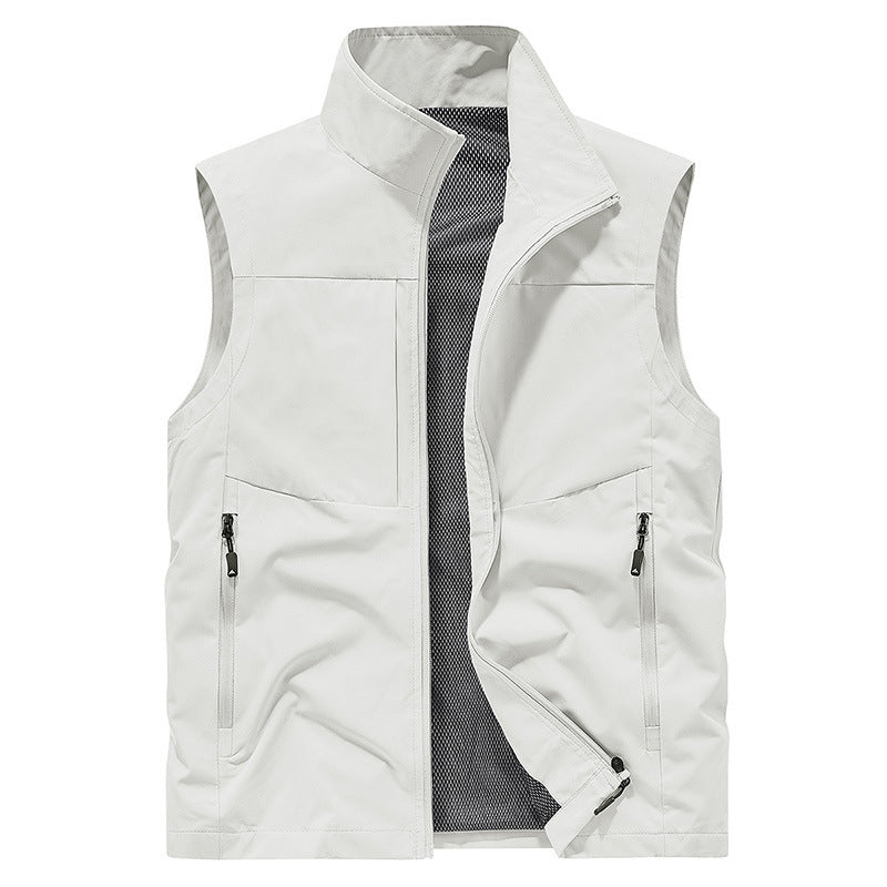Men's Comfortable Quick-Dry Vest with Pockets