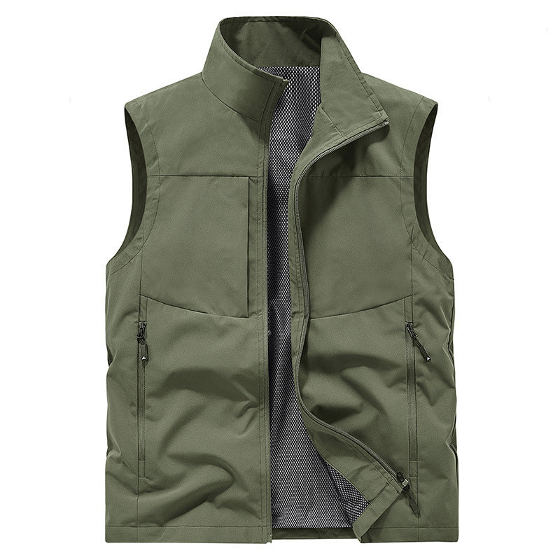 Men's Comfortable Quick-Dry Vest with Pockets