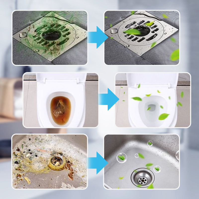 🔥🚽A must-have for every household🫧Multifunctional Powerful Anti-Clog Drain Cleaner Powder