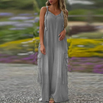 ๐๐"2025 summer jumpsuit" -50% OFF for a Limited Time๐ Comfortable and Pocket-Friendly, A Summer Must-Have!