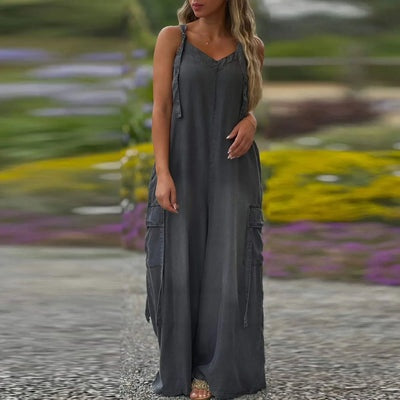 ๐๐"2025 summer jumpsuit" -50% OFF for a Limited Time๐ Comfortable and Pocket-Friendly, A Summer Must-Have!