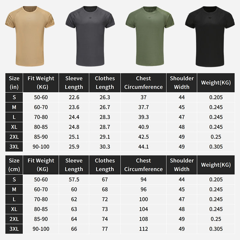 🔥GROSSER VERKAUF-49% RABATT🔥Elastisches und schnelltrocknende taktisches T-Shirt