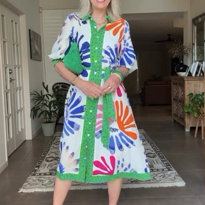 Women's Premium Design Floral Dress
