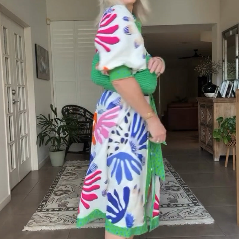 Women's Premium Design Floral Dress