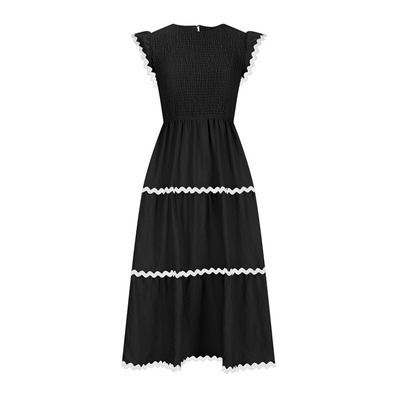Women's Flowy Tiered Dress with Pockets