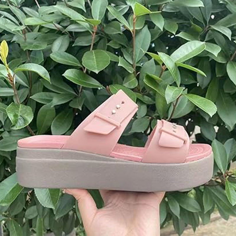 Women's Comfortable Flat Platform Flat Sandals