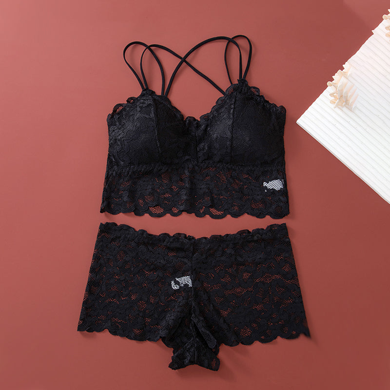 ⏳ Limited time 50% off! 💥Women's Lace Bralette and Panty Set(The more you buy, the higher the discount)