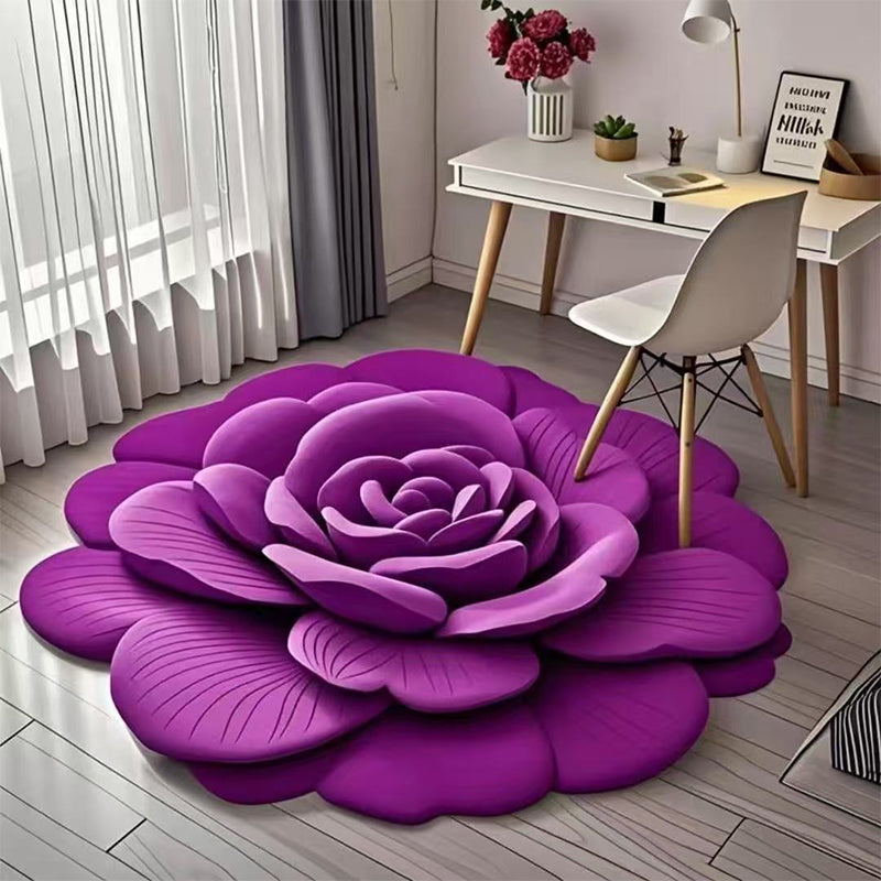 🏠2025 New Product-54% OFF🔥Floral Plush & Diatomaceous Earth Floor Mat✨
