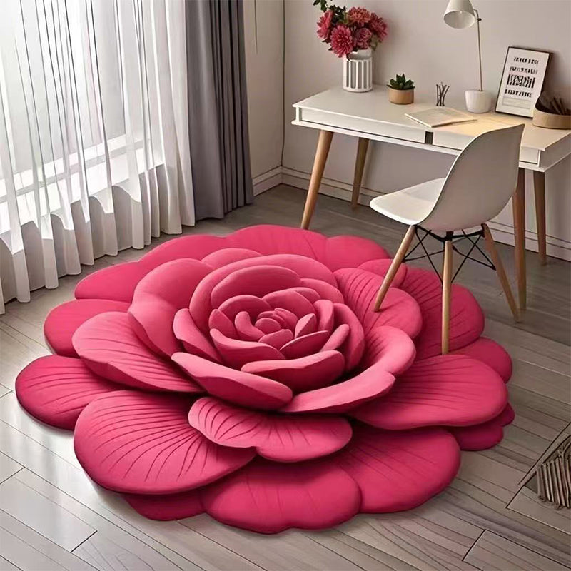 🏠2025 New Product-54% OFF🔥Floral Plush & Diatomaceous Earth Floor Mat✨