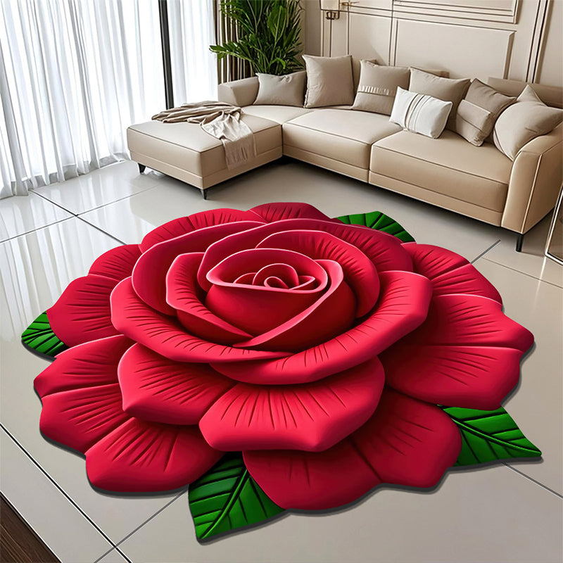 🏠2025 New Product-54% OFF🔥Floral Plush & Diatomaceous Earth Floor Mat✨