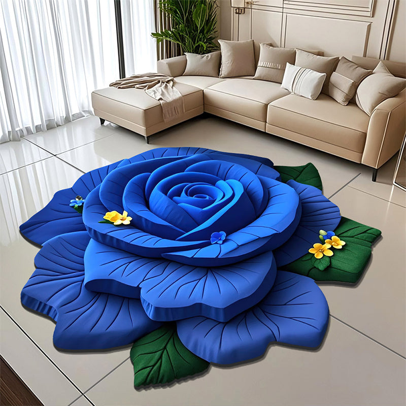 🏠2025 New Product-54% OFF🔥Floral Plush & Diatomaceous Earth Floor Mat✨