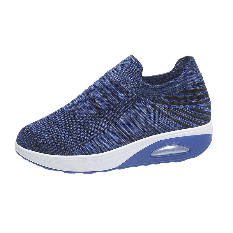 Casual Stretch Mesh Thick Sole Women's Shoes