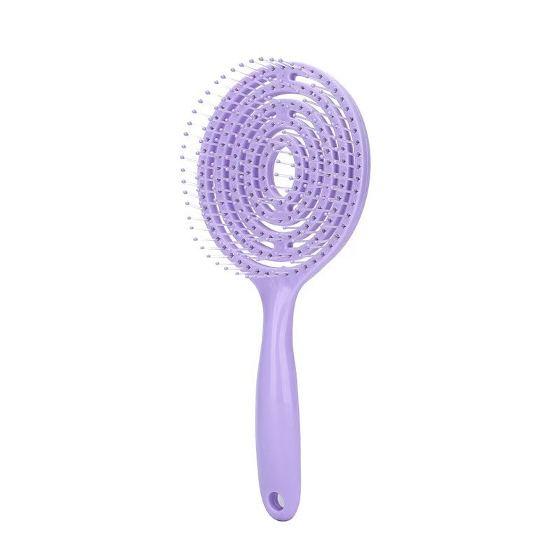 💥Unique and portable hair straightening brush