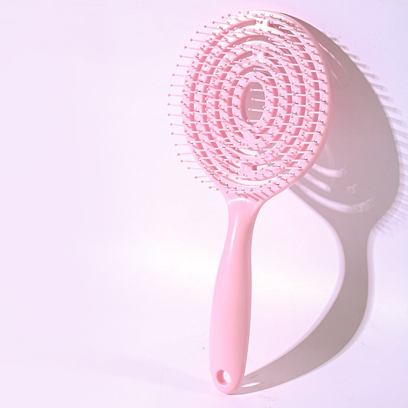💥Unique and portable hair straightening brush