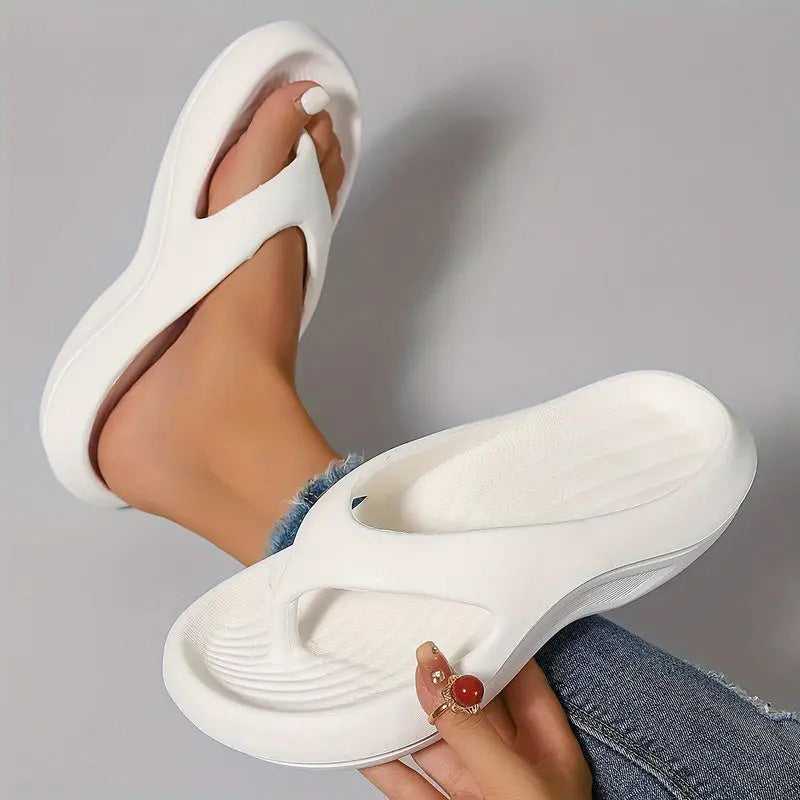 Fashion Non-slip Soft Thick Sole Flip Flops
